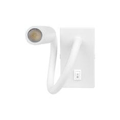master LED LED stenska 3W svetilka 4000k 150lm IP20 LEO bela