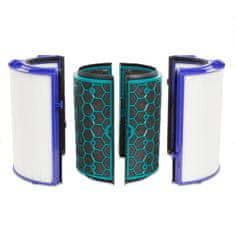 Prime Set filtrov HEPA+Aktivno oglje za Dyson TP04, HP04, DP04