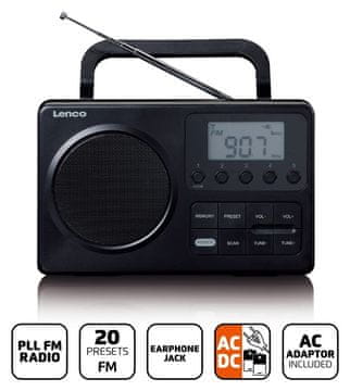 shumee Lenco MPR-035 - FM radio z digitalnim sprejemnikom