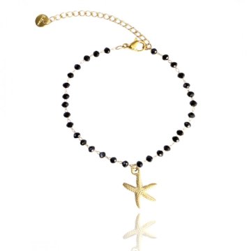 Flamenco Mystique Naramna iz kirurškega jekla 14k pozlačena, svetlo zlata, velikost 17 + 4 cm