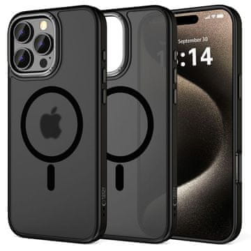 Tech-protect MagEdge MagSafe ovitek za iPhone 16 Pro, črna