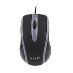 Havit USB optična miška MS753 - črna