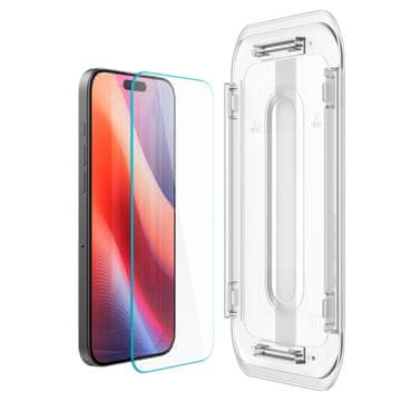 Spigen SPIGEN KALJENO STEKLO GLASS.TR EZ FIT 2-PACK ZA IPHONE 16 PRO MAX Z ZAŠČITO