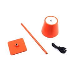 Aga LED Namizna svetilka DS2406 Oranžna