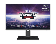 MSI G272QPF E2 monitor, LED, 27, WQHD, IPS, črn (G272QPF E2)