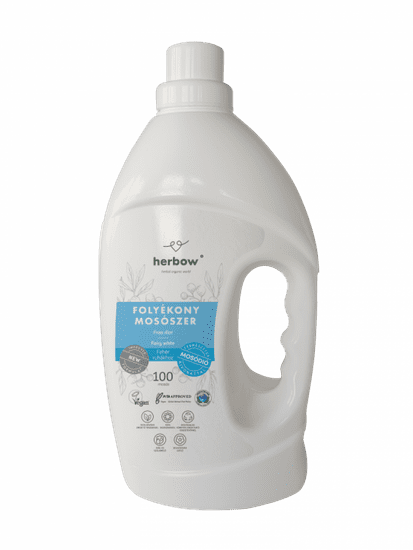 HERBOW Tekoči detergent za pranje belega perila, FAIRY WHITE, za 100 pranj