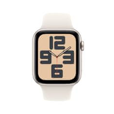 Watch SE2 v3 pametna ura, 44mm, bež aluminijasto ohišje z bež paščkom - S/M (mxeu3qh/a)
