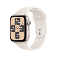 Watch SE2 v3 pametna ura, 44mm, bež aluminijasto ohišje z bež paščkom - S/M (mxeu3qh/a)