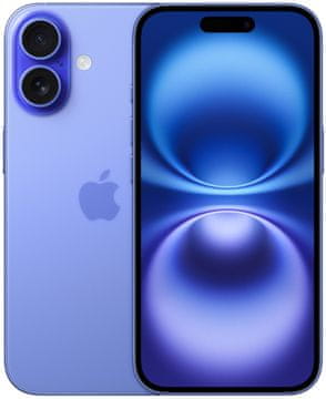 Apple iPhone 16 mobilni telefon, 256GB, moder (myeh3sx/a)