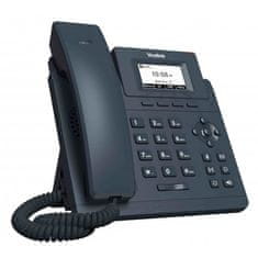 YEALINK Telefon IP SIP-T30P, 1x SIP, CZ/SK zaslon, 2x 100Mbps, PoE, Optima HD Voice
