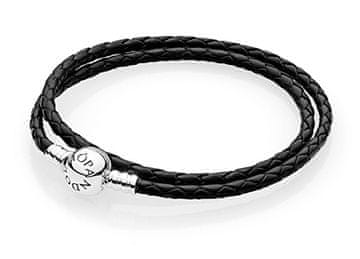 Pandora Dvojna usnjena zapestnica 590745CBK-D