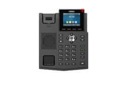 Fanvil Telefon SIP X3SG Pro, 2,8-palčni črtni zaslon, 4SIP, dual Gbit, PoE