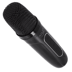 Adler Prenosni karaoke zvočnik z mikrofonom Adler AD 1199 črn