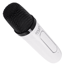 Adler Prenosni karaoke zvočnik z mikrofonom Adler AD 1199 bel
