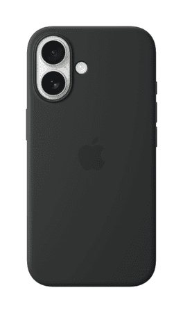  Apple iPhone 16 Silicone Case ovitek, z MagSafe, Black