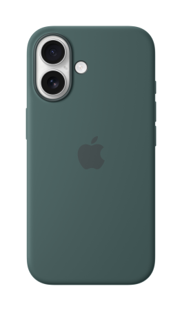  Apple iPhone 16 Silicone Case ovitek, z MagSafe, Lake Green 