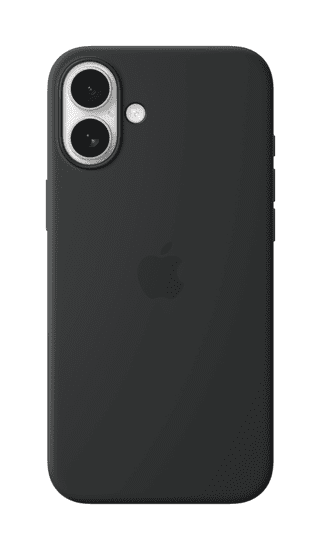 Apple iPhone 16 Plus Silicone Case ovitek, z MagSafe, Black
