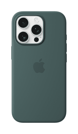  Apple iPhone 16 Pro Silicone Case ovitek, z MagSafe, Lake Green