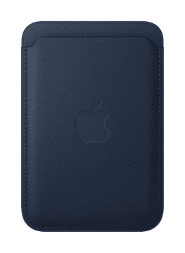Apple iPhone FineWoven denarnica, z MagSafe, Deep Blue - odprta embalaža