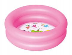 Bestway Napihljiv bazen z motivom (roza/modra), 61x15cm