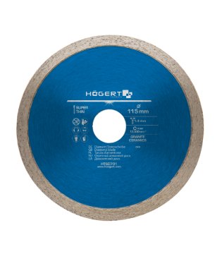 Hoegert HT6D701 REZALNA PLOŠČA DIAMANTNA, 115 mm