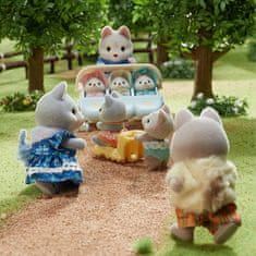 Sylvanian Families Tandemsko kolo za sorojence Husky