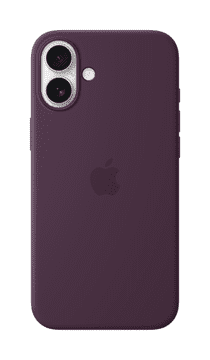 Apple iPhone 16 Plus Silicone Case ovitek, z MagSafe, Plum