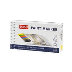 EASY PAINTMARKER Oljni marker z okroglo konico, 10 kosov v pakiranju, rumen