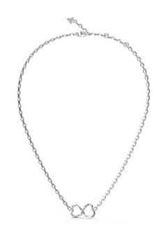 Guess Mon Amour nežna ogrlica iz jeklenega srca JUBN04616JWRHT/U