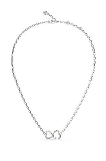 Guess Mon Amour nežna ogrlica iz jeklenega srca JUBN04616JWRHT/U