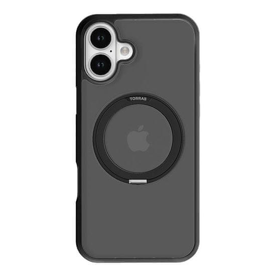 Torras ohišje Ostand Pro za iPhone 16 (črno)