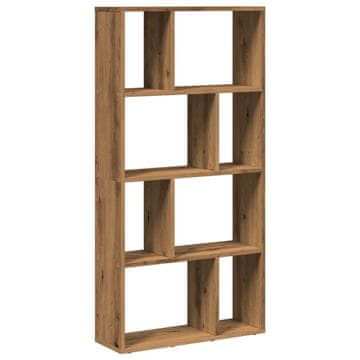 Vidaxl Knjižna omara artisan hrast 60x20x120,5 cm inženirski les