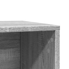 Vidaxl Omara za mačje stranišče siva sonoma 80x50x45 cm inž. les
