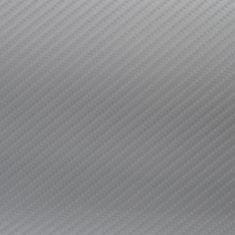 Vidaxl Folija za avto 2 kosa 4D srebrna 100x150 cm + 50x150 cm