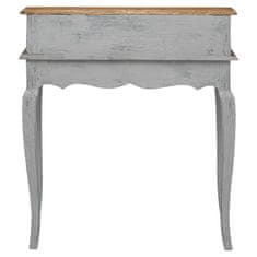 Vidaxl Pisalna miza trden mahagonij 80x40x92 cm