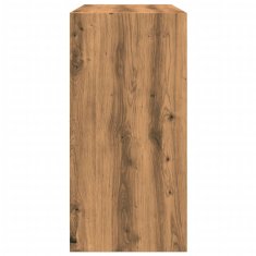 Vidaxl Komoda artisan hrast 102x37x75,5 cm inženirski les