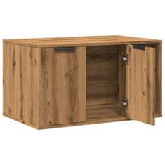 Vidaxl Omara za mačje stranišče artisian hrast 80x50x45 cm inž. les
