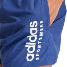Adidas Hlače čevlji za v vodo mornarsko modra 164 - 169 cm/S Essentials Logo Clx