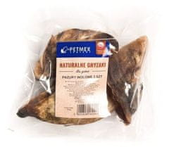 slomart PETMEX Goveja kopita - priboljšek za pse - 210g