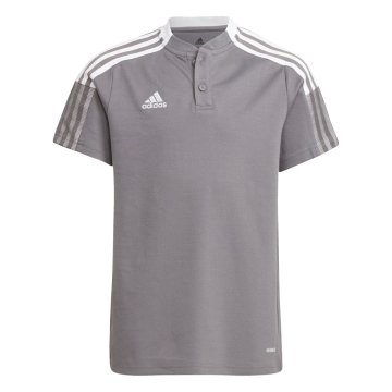 Adidas Majice siva Sport-polo Team Tiro 21