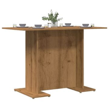 Vidaxl vidaXL Jedilna miza Artisan hrast 110x60x75 cm