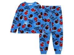 MARVEL COMICS Spider-Man Marvel Modra fantovska pižama iz flisa, topla, z dolgimi rokavi 2-3 lata 98cm