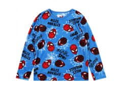 MARVEL COMICS Spider-Man Marvel Modra fantovska pižama iz flisa, topla, z dolgimi rokavi 2-3 lata 98cm