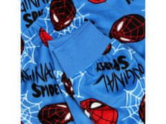 MARVEL COMICS Spider-Man Marvel Modra fantovska pižama iz flisa, topla, z dolgimi rokavi 2-3 lata 98cm