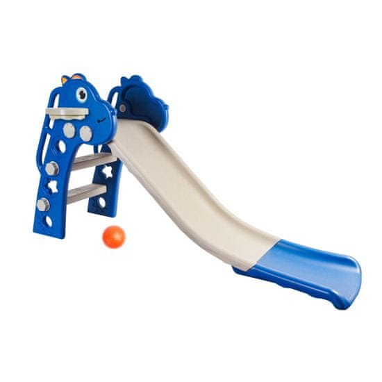 Aga4Kids Tobogan z ročajem 130 cm DS3701 Modra