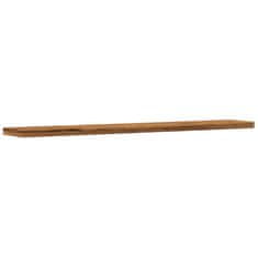 Vidaxl Stenska polica 4 kosi starinski les 60x20x1,5 cm inženirski les
