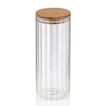 Kela Škatla za shranjevanje KL-15284 Dorothea kozarec prozoren 22,5 cm 9,0 cm 1,1 l