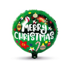 Family 3D Božični balon - alu folija - Merry Christmas - 45 cm