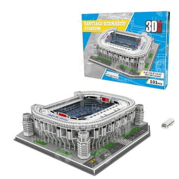 Nogometni stadion - SANTIAGO BERNABÉU - FC Real Madrid - 3D sestavljanka 101 kosov
