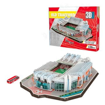shumee Model nogometnega stadiona - Old Trafford - FC Manchester United - 3D sestavljanka, 138 kosov